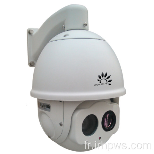 Caméra de surveillance de vidéosurveillance thermique de dôme à faible poids